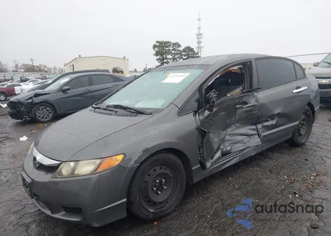 2010 Honda Civic Lx from USA, damaged, VIN 2HGFA1F52AH501471